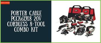 Porter Cable Pcck619l8 20v Cordless 8 Tool Combo Kit Eht Combo Kit Porter Cable Porter Cable Tools