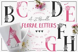 Thankfully, you can make your. A Z Floral Letters Bundle Svg Dxf Png Eps Jpg Pdf Cut File 127289 Svgs Design Bundles
