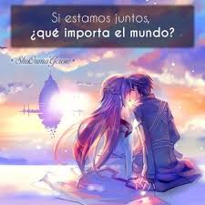 Anime Frases Anime Frases Sentimientos Shuoumagcrow Sword Art Online Amor Sword Art Online Asuna Kirito De Sword Art Online Linea De Arte