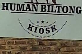 Human Biltong?! Kiosk Name Leaves SA Tourists Gobsmacked!