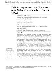 Most individuals can change their address in two ways: Pdf Twitter Corpus Creation The Case Of A Malay Chat Style Text Corpus Mcc