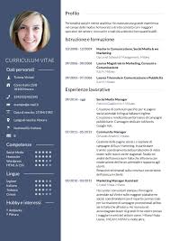 Cv europass modello da compilare modello template : Creare Un Curriculum Vitae Scarica In 3 Passaggi Il Tuo Cv Cv Wizard