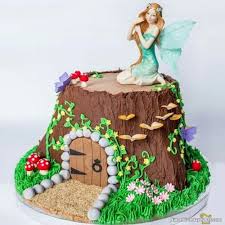 Fairy Cake Decorations Download Share Fairy House Cake Fairy Birthday Cake Fairy Garden Cake