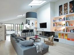 Restructuration Pia Ces A Vivre Ouest Home Salon Salle A Manger Moderne Avec P Salle A Manger Moderne Salle A Manger Avec Bibliotheque Decoration Maison