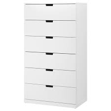 Nordli Kommode 6 Skuffer Hvid 80x145 Cm Ikea Ikea Nordli Chest Of Drawers 6 Drawer Chest