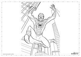 Ele tem grande agilidade e flexibilidade. Desenhos De Homem Aranha Para Colorir