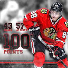 A Hat Trick For Patrick Kane S 100th Point Of The Season Blackhawks