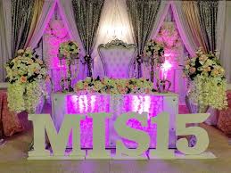 Mis 15 Quinceanera Head Table Decor Quince Decorations Quinceanera Decorations Quinceanera Decorations Centerpieces