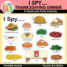 Maybe you would like to learn more about one of these? I Spy Thanksgiving Dinner Printable Seek And Find Activity Tpt