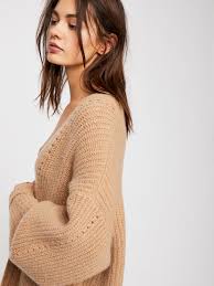 Buy free people women's white call me cardigan. Free People Cashmere Starling Cardi In Camel Natural Lyst