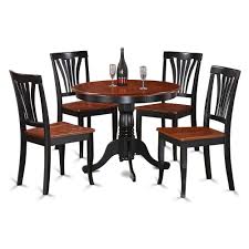 small kitchen table and 4 dining chairs