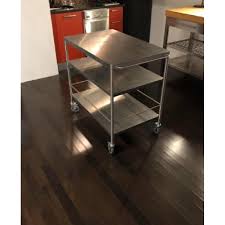 Check spelling or type a new query. Ikea Stainless Steel Kitchen Cart Aptdeco