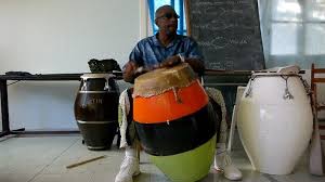 Sergio Ortuno Teaching Candombe. Canelones, Uruguay. December 2011. Photo  by IrisFilms.org