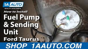 97 ford taurus fuel pump replacement. How To Replace Fuel Pump Sending Unit 01 06 Ford Taurus Youtube