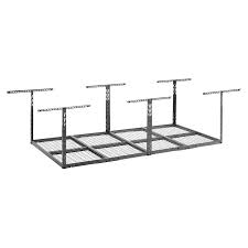 The ceiling isn't a place you usually think of when considering storage improvement ideas. Overhead Garage Storage At Lowes Com