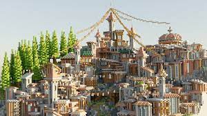 Minecraft is all about finding resources and building whatever you can imagine, but most people start out by buildin. Aderlyon Ø¹Ù„Ù‰ ØªÙˆÙŠØªØ± Aderlyon Build Team Rustic City Centre Map Build By Ekenz Rendered By Ekenz Minecraft Minecraftbuilds Build Team Discord Https T Co 9losffjkri Contact Us On Discord For Custom