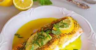 Lemon Turmeric Salmon A Recipe From Chef Uri Jeremias Of Uri Buri Restaurant In Acre Israel Turmeric Recipes Healthy Seafood Dinners Turmeric Salmon Recipe