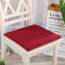 non slip cotton dining chair pads multi