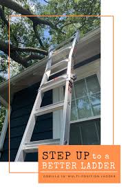The catchy part is you can use it as a step ladder, extension ladder, stairway, 90 degrees, and up to 28 different positions according to your needs. Pin On Lazy Guy Diy Blog Posts