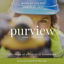 Repost Merriamwebster Purview Is The Wordoftheday Dictionary Languagelearning Merriamwebster L Uncommon Words Word Of The Day English Vocabulary Words