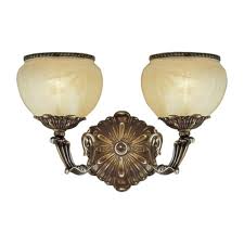 Ring shaped sconce lighting nordic acrylic bedside led wall lamp with glass plant cup. Classic Lighting Alexandria Victorian Bronze 2 Light Wall Sconce Rona