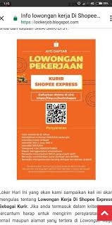 Sehingga untuk mengatasi masalah tersebut madingloker. Lowongan Kerja Shopee Kurir