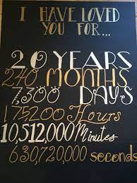 After all, 25 years is known as the silver. Most Recent Absolutely Free Gift Ideas For The 20th Wedding Anniversary 20th 20th Anniversary Gifts Wedding Anniversary Photos 20th Wedding Anniversary Gifts