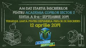 Clubul copiilor sector 2 este un loc aparte in care copiii pot participa la diferite activitati extrascolare gratuite. Academia Copiilor Sector 2 EdiÈia A Ii A 19 20
