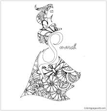 In addition, the kid is carried away and does not bother his mother while she does her business. International Womens Day Zentangle Coloring Pages Womens Day Coloring Pages Coloring Pages For Kids And Adults