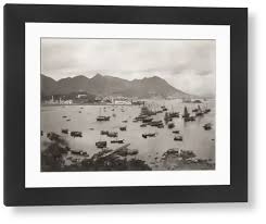 19th Century Hong Kong Island Print. Art Prints, Posters & Puzzles from Mary Evans