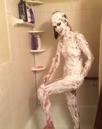 I used to shave in the shower with a cartridge razor and canned foam. Shaving Gifs Tenor