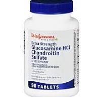 Glucosamine HCl Chondroitin Sulfate Tablets Extra Strength, 90 Count