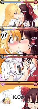 reimari kiss battle yuri comics anime romance anime