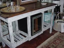 Kitchen Buffet Table With Wine Cooler My Wish List For Buddy To Make Me For The New House Buffet Table Kitchen Buffet Table Wine Fridge Bar