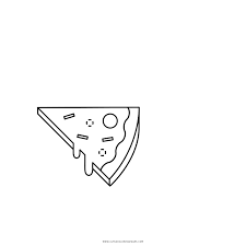 Pizza slice by blackcatstitchcrafts on etsy. Pizza Slice Coloring Page Ultra Coloring Pages