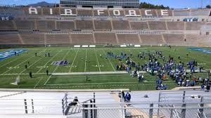 Falcon Stadium Section M22 Row L Seat 33 Air Force