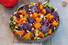 Lavaggio in lavatrice freddo e asciugato. Insalata Autunnale Di Cavolfiore E Zucca Al Forno La Cucina Salutare