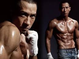 Nick Cheung shows off killer bod