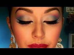 Maquillaje Folklorico Peticion Turqueza Fushia Amarillo Maquillaje De Baile Maquillaje De Ojos Colorido Maquillaje