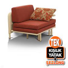 Salon ve oturma odası takımlarında sıklıkla karşılaştığımız üçlü kanepelerdeki yatak olma özelliği artık ikili ve tekli koltuklarda da var. Seruzan Tekli Yatakli Koltuk Seray Mobilya