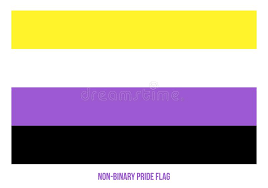 The flags listed below and the history behind them were compiled through the third and most recent design is the one flown by the gsrc, and is the most widely accepted version, replacing the yellow. Non Binary Pride Flag Vector Illustration Designed With Correct Color Scheme Stock Vector Illustration Of Emblem Gender 175074643