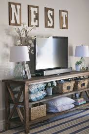 How To Decorate Around A Tv Decor Around Tv Farm House Living Room Home Decor