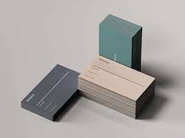 Download 3 Business Card Stacks Mockup Psd
