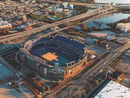 Happy Mavic Monday Everyone Awesome Image From Air Hwang M T Bank Stadium In Baltimore Maryland Digging The Warm Tones Drone Photos Instagram Airplane View