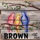 Birds of a Feather Custom Wood Sign OR Canvas at Wild Blue Yonder Brewing