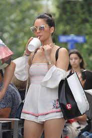 Olivia Munn Nipples in See Through Jumpsuit - Taxi Driver Movie