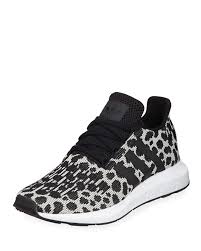 Black And White Animal Print Shoes Womens Adidas Swift Run Cheetah Print Trainer Sneakers Cheetah Print Shoes Adidas Outfit Shoes Cheetah Shoes