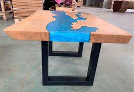 epingle sur resine epoxy bois