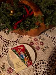 According to tradition, the polish start their christmas eve supper by breaking the oplatek (christmas wafer) and share it with their family members. Tradition Of Breaking Wafer During Christmas Eve Dinner In Poland Polish Language Blog