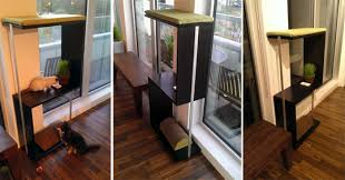 How to make a quick and easy cat tree that's a modern take on the original. Sasha S Custom Cat Stand Hauspanther